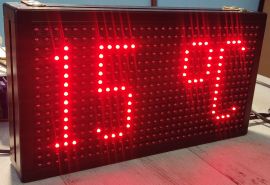 Часы с термометром IT120T